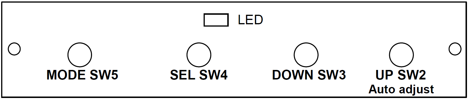CGA LCD Auto - Manual Adjust